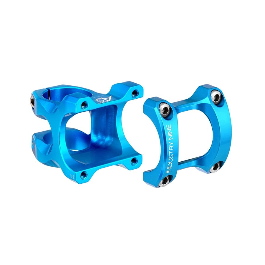 Industry Nine A35 32mm, Steerer: 1-1/8'', 9°, Turquoise Threadless Stems