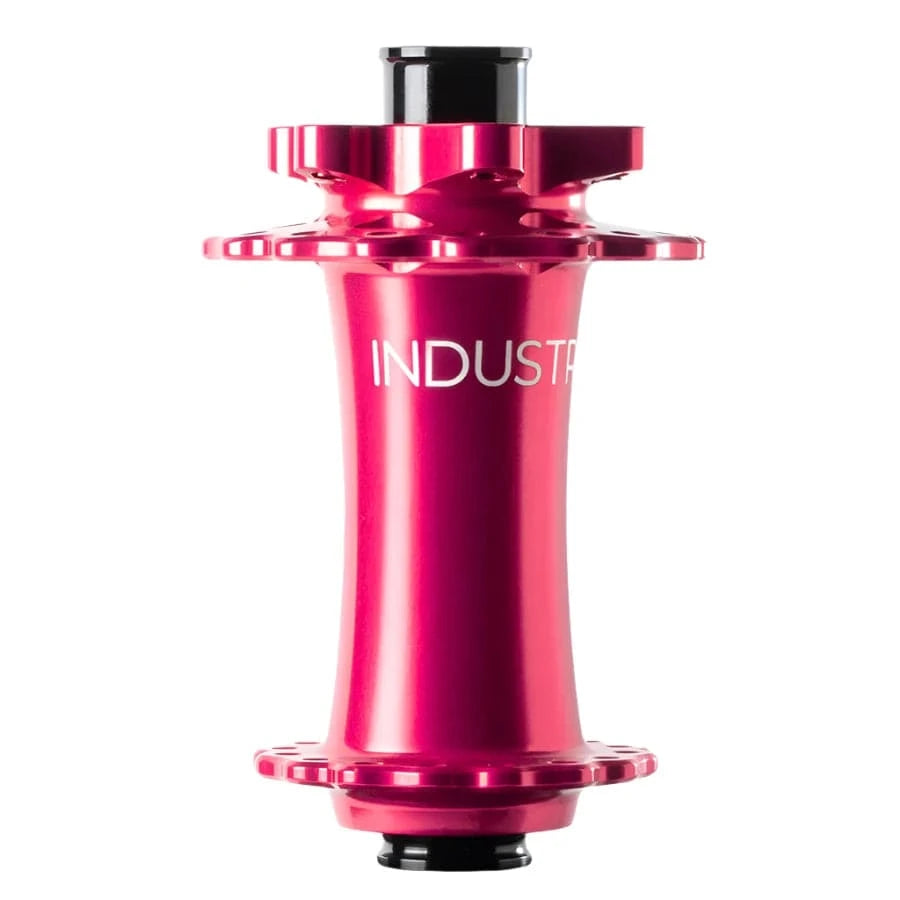 Industry Nine Hydra 2 15x110 32H, 15mm TA, 110mm Boost, Pink Disc Hubs
