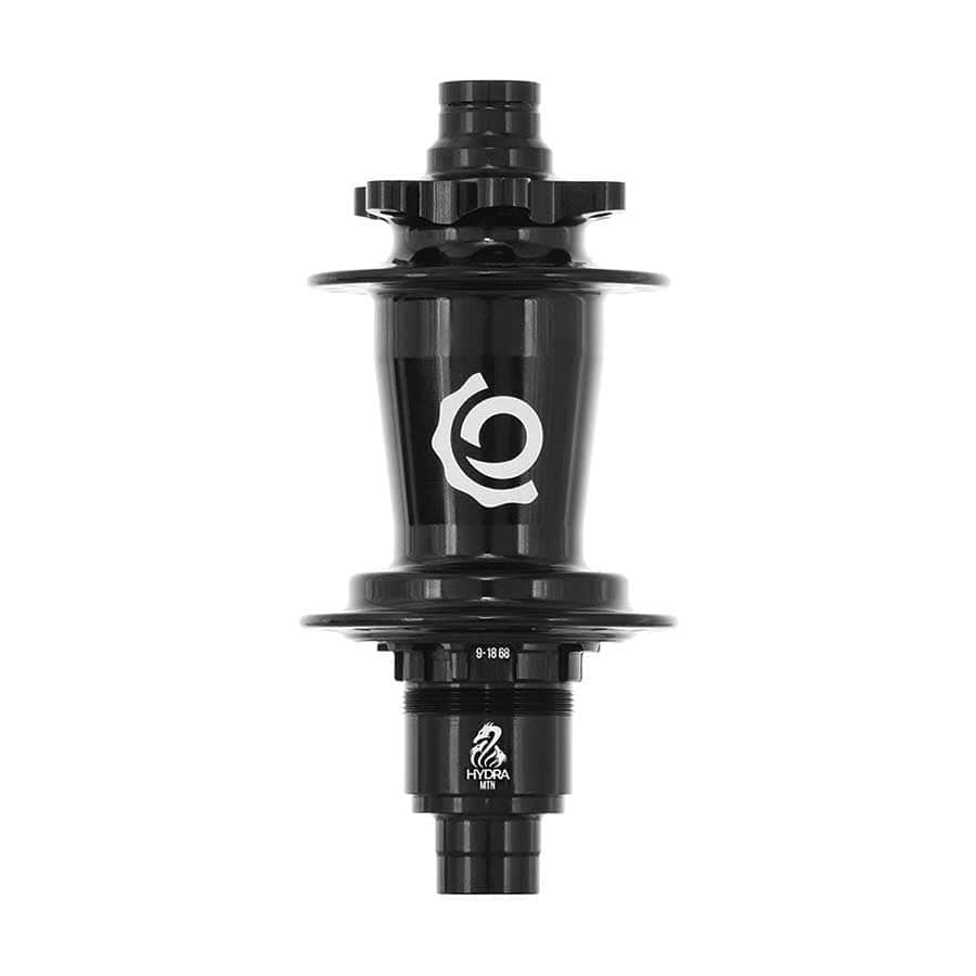 Industry Nine Hydra Classic Boost 6B Rear 28H, 12mm TA, 148mm, Shimano Road 10/ MTB 11, Black Disc Hubs