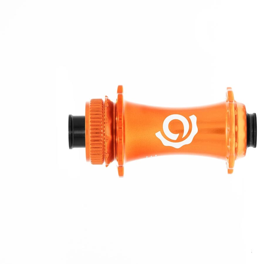 Industry Nine Solix G Classic Front 24H, 12mm TA, 100mm, Orange Disc Hubs