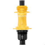 Industry Nine Solix M Classic Rear MS 28H, 12mm TA, 148mm, Shimano Micro Spline, Gold Disc Hubs