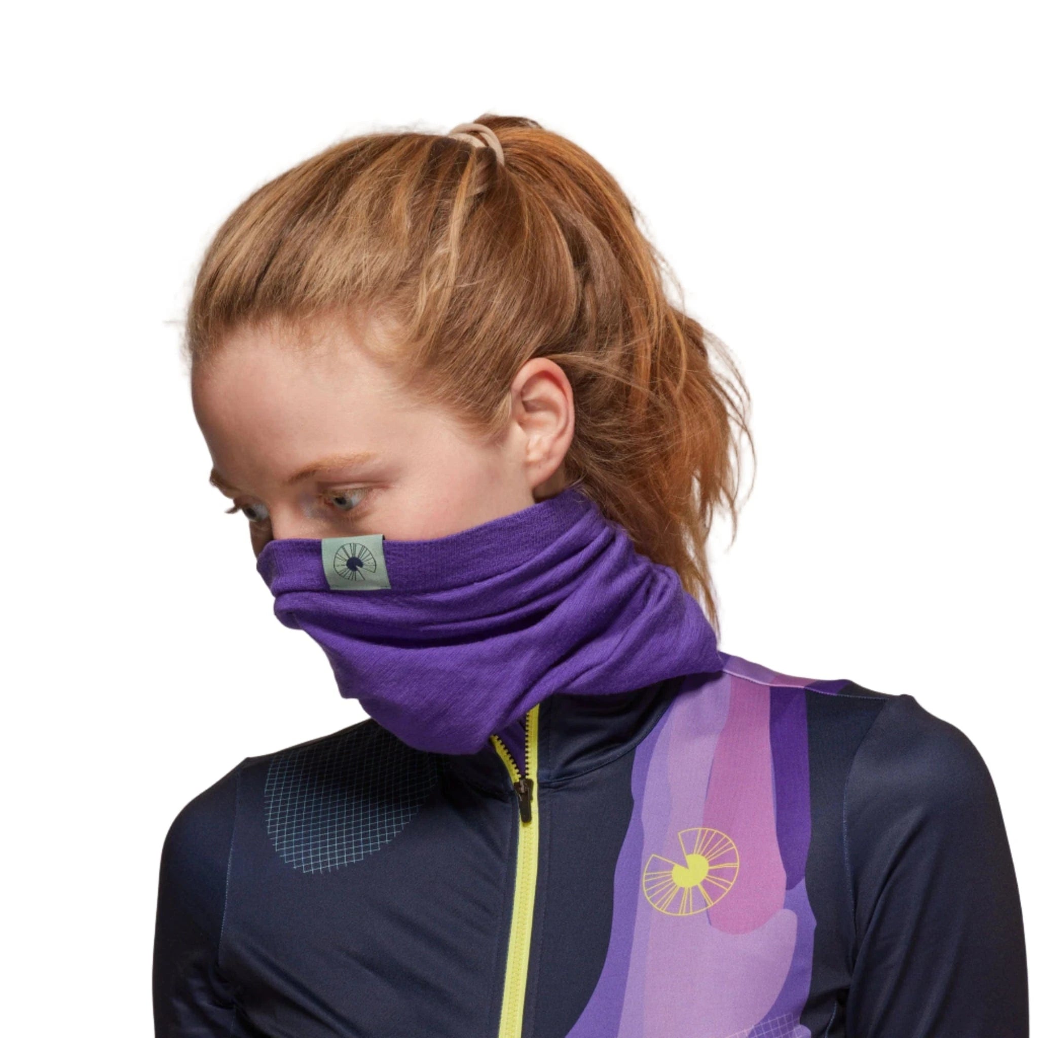 IRIS Merino Neck Warmer Pansy Purple Apparel - Apparel Accessories - Warmers - Neck