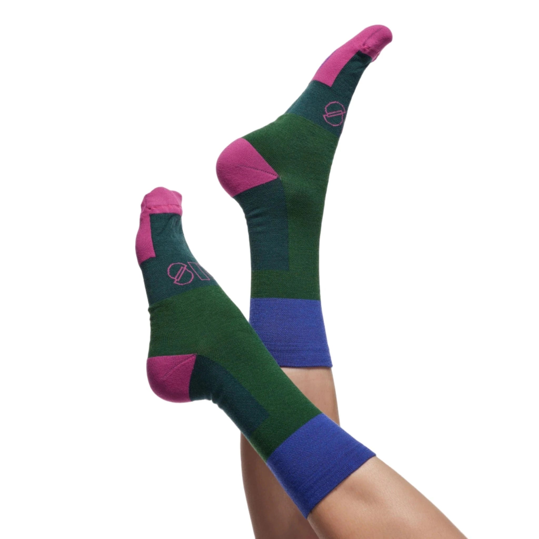 Iris Merino Sock Kobalt Pine / 35-39 Apparel - Clothing - Socks