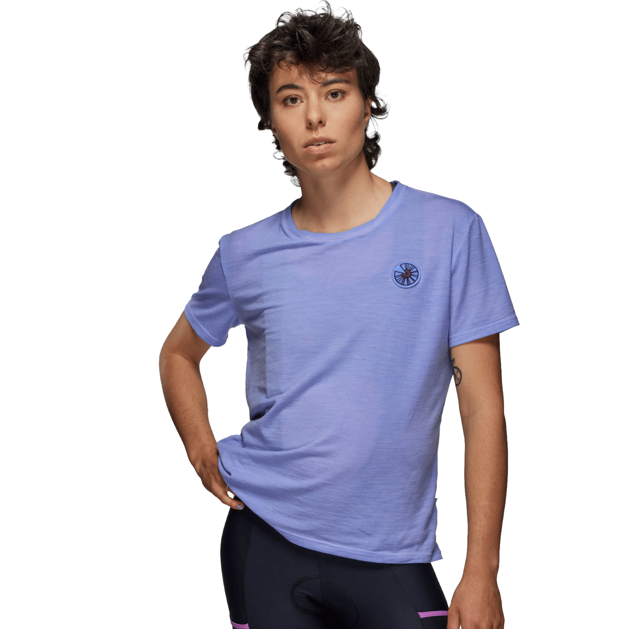 IRIS Women's Cold Dye Escape Merino Technical T-Shirt Fiordaliso / XXS Apparel - Clothing - Women's Jerseys - Technical T-Shirts