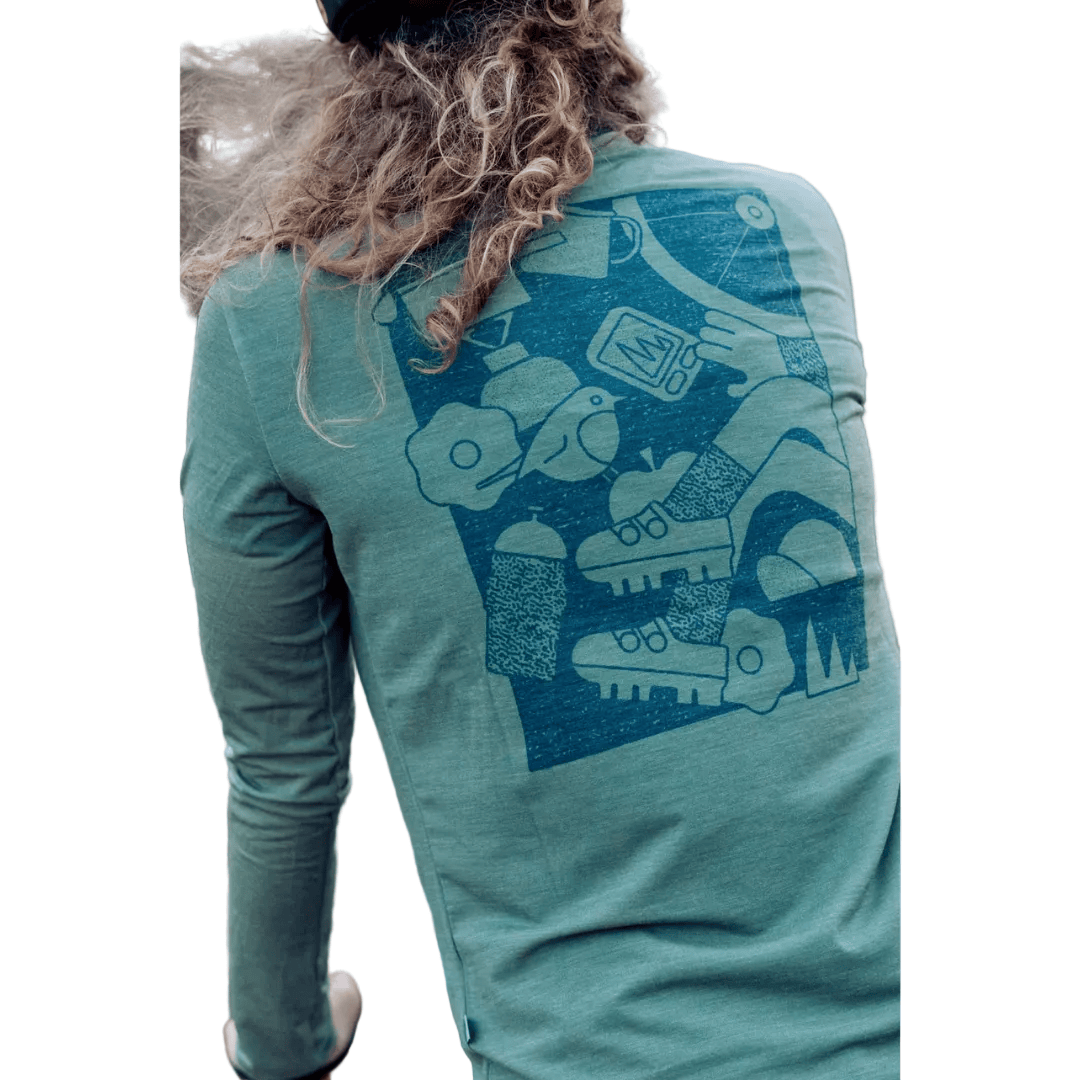 IRIS Women's Escape Merino Long Sleeve Apparel - Clothing - Women's Jerseys - Technical T-Shirts