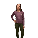 IRIS Women's Escape Merino Long Sleeve Plum / XS Apparel - Clothing - Women's Jerseys - Technical T-Shirts