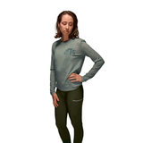 IRIS Women's Escape Merino Long Sleeve Sage / XS Apparel - Clothing - Women's Jerseys - Technical T-Shirts
