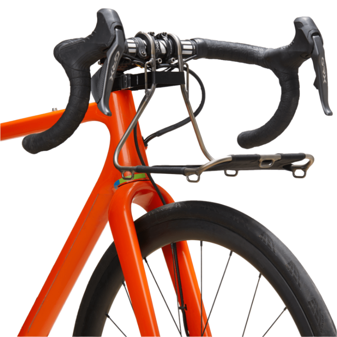 JACK the Bike Rack Black / with Yellow Bungee Accessories - Bags - Handlebar Bags