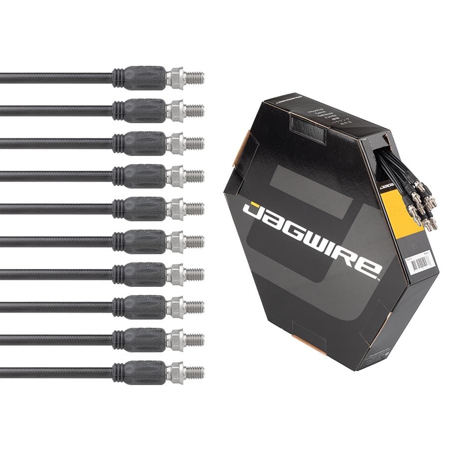 Jagwire Sport Jagwire, Sport, 2000mm, Black, 10pcs, SRAM Guide RSC (A1), Guide RS (A1), Guide R (A1), Level TL (A1), DB5, AvidElixir R, CR, CR Mag, 5, 7, 9, X0, XX 2012–2016, XX World Cup 2012, 7 Trail, 9Trail, X0 Trail Hydraulic Hoses and Parts