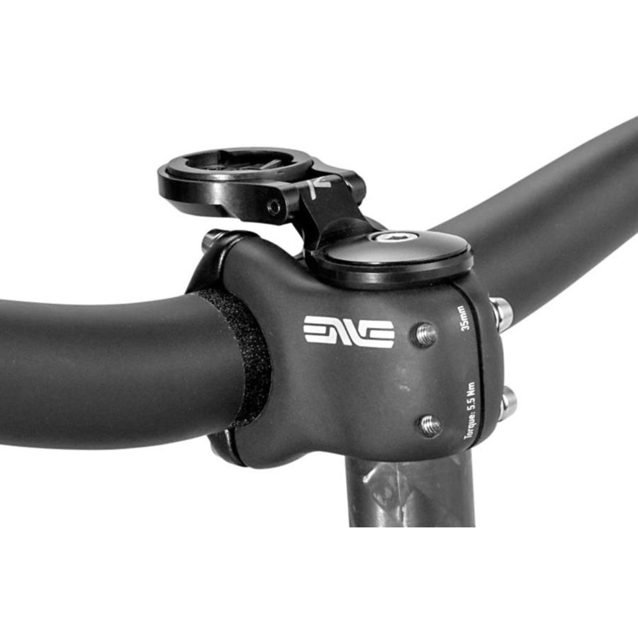 K-Edge, Garmin Boost Stem, Computer Bike Mount, Stem mount, Aluminum, Black Unclassified