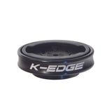 K-EDGE Gravity Cap Stem Mount Garmin / Black Accessories - Computer Mounts