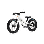 Kids Ride Shotgun Dirt Hero 14'' With Brake, White Push Bicycles