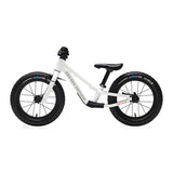 Kids Ride Shotgun Dirt Hero 14'' Without Brake, White Push Bicycles