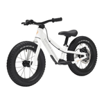 Kids Ride Shotgun Dirt Hero Push Bike 14'' White Bikes - Kid's