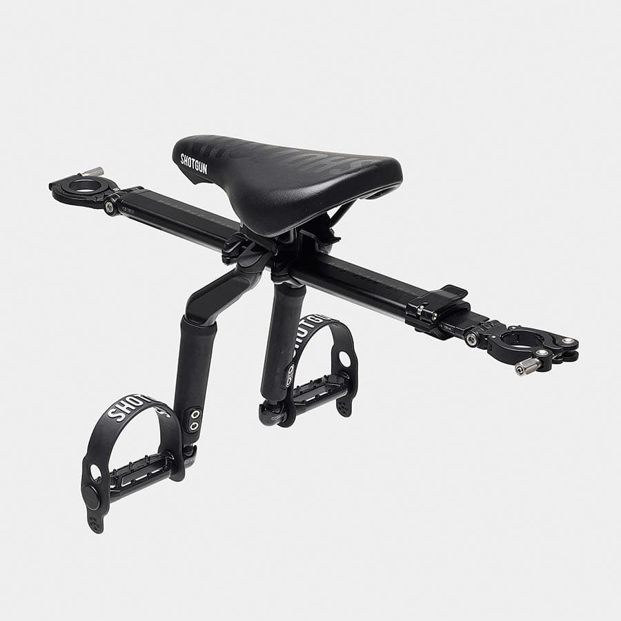 Kids Ride Shotgun Pro Combo Box Shotgun, Pro Combo Box, Baby Seat, Zero Frame Contact, Black, Kit Baby Seats