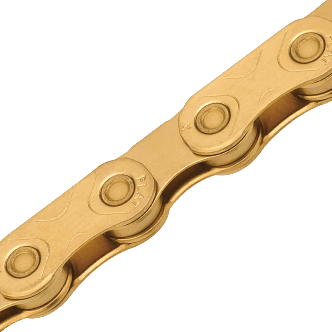 KMC X-Flat12 Wax Ti-Gold Parts - Chains