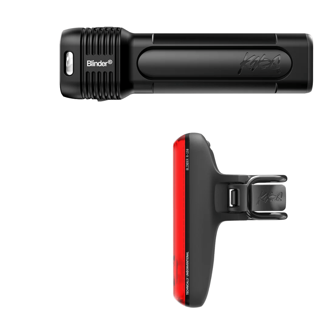 Knog Blinder 1300 &  Blinder R-150 Front and Rear Set Accessories - Lights - Sets