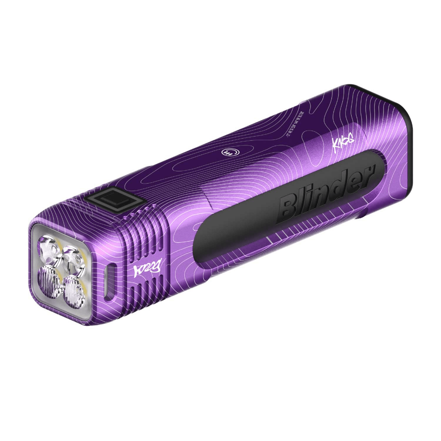 Knog Blinder 900 Front Light Limited Edition Purple Accessories - Lights - Front