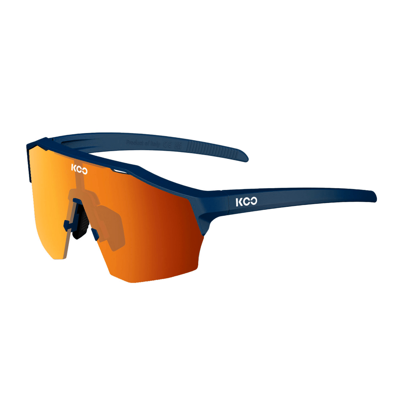 KOO Alibi Glasses Dark Blue Matt/Red Photochromic / Regular Apparel - Apparel Accessories - Sunglasses