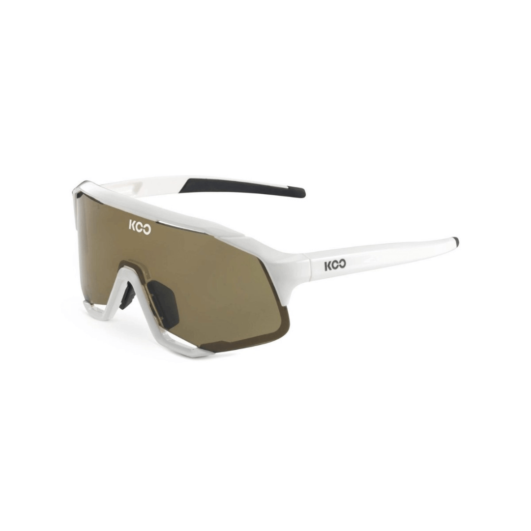 KOO Demos Glasses White Brown/Brown Apparel - Apparel Accessories - Sunglasses