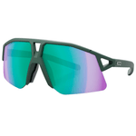 KOO Hype Glasses Forest Green Matt/Green Mirror Apparel - Apparel Accessories - Sunglasses