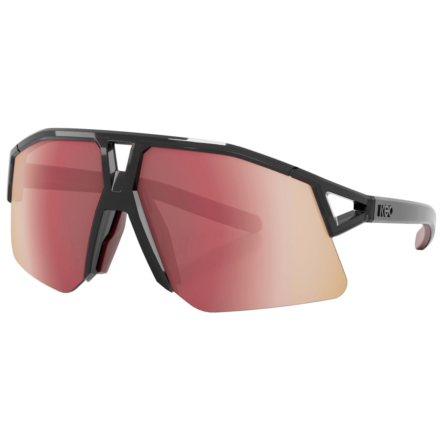 KOO Hype Glasses Strade Bianche Black Glass/ Siena Red Apparel - Apparel Accessories - Sunglasses
