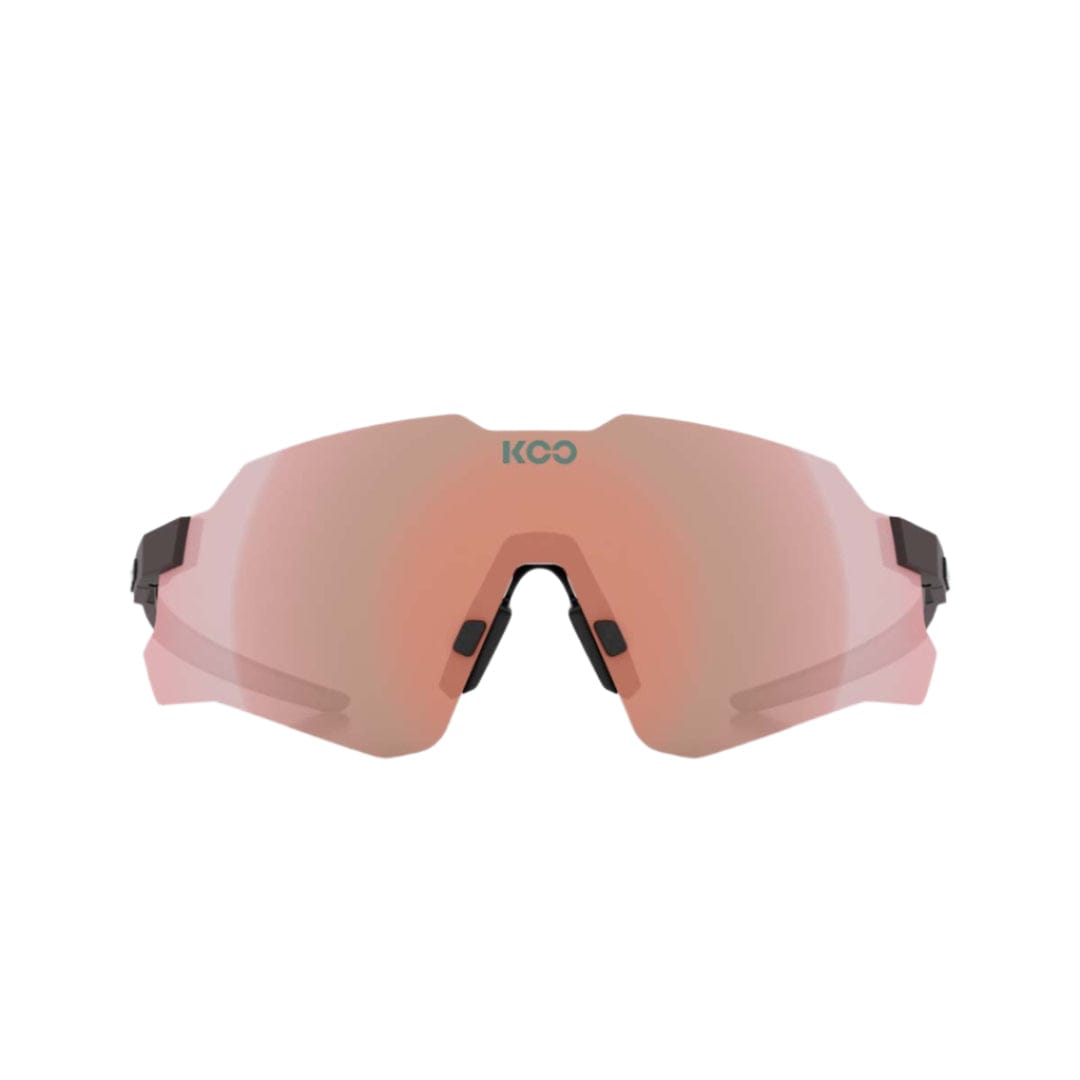 KOO Nebula Sunglasses Chocolate Matt / Rose Gold Mirror Apparel - Apparel Accessories - Sunglasses