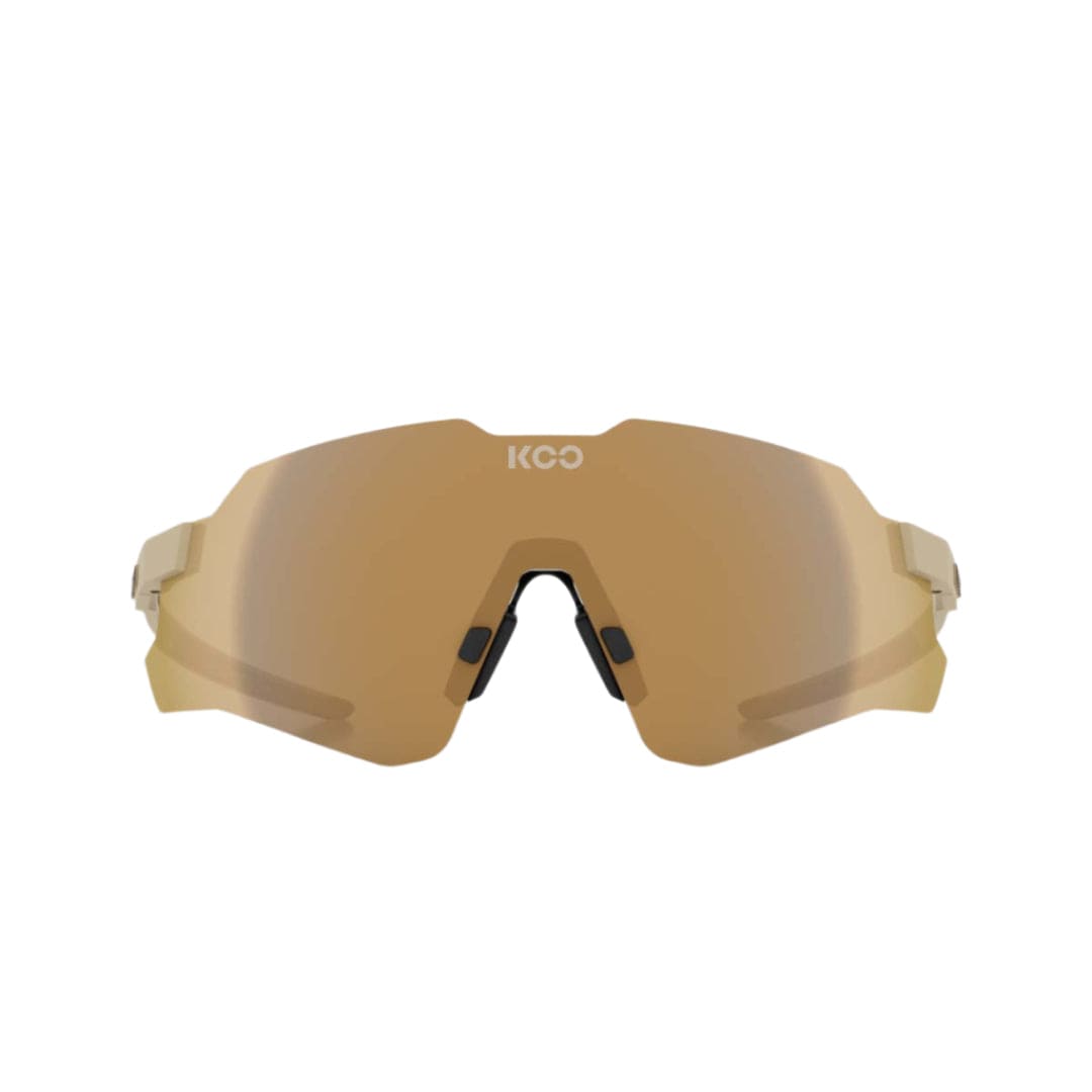 KOO Nebula Sunglasses Vanilla Matt / Dark Gold Mirror Apparel - Apparel Accessories - Sunglasses