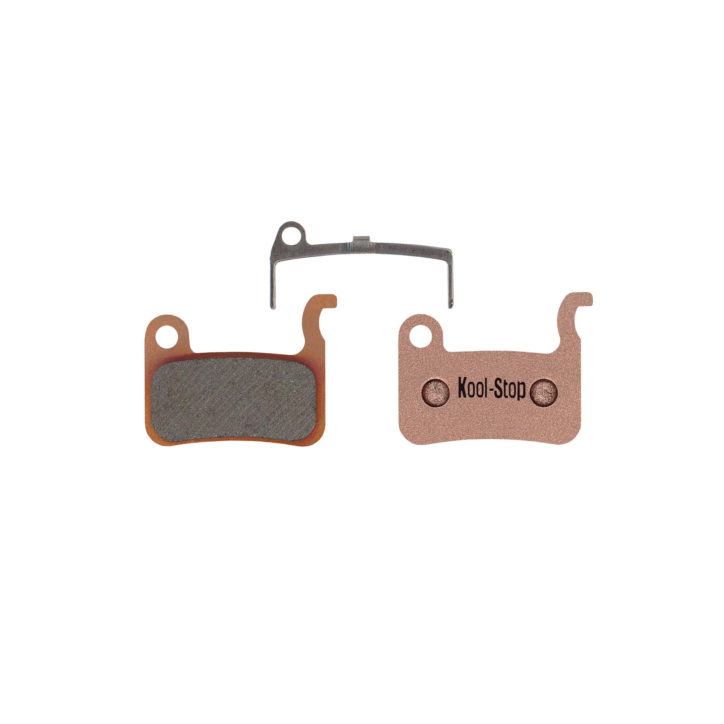Kool-Stop Shimano M965/M765 Disc Brake Pads, Sintered Compound, Copper Plate Parts - Brake Pads - Disc