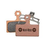 Kool-Stop Shimano Sintered M9000/M8000 Disc Brake Pads Copper Plate #KS-D635S Parts - Brake Pads - Disc