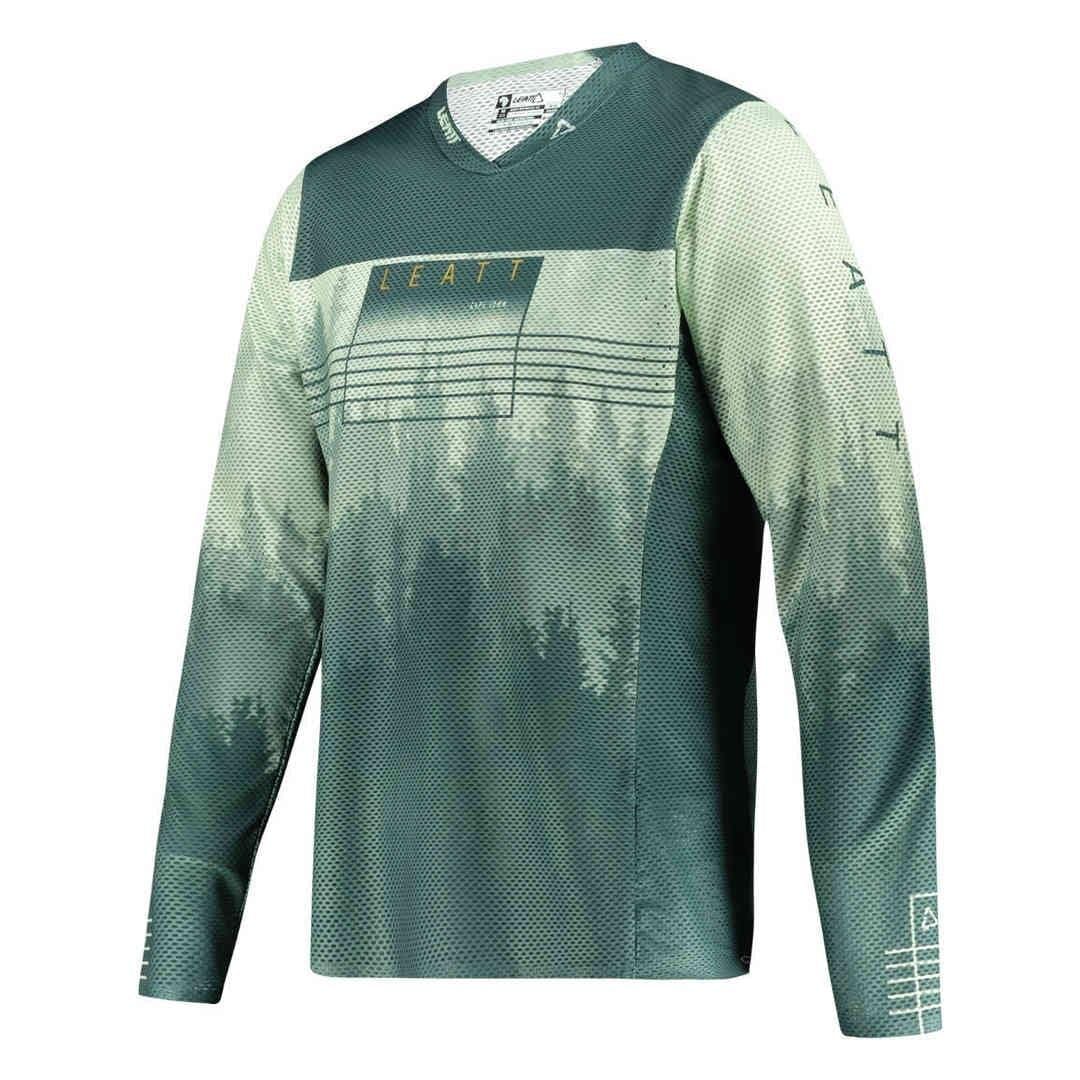 Leatt Men's MTB Gravity 4.0 Jersey Ivy / S Apparel - Clothing - Men's Jerseys - Mountain