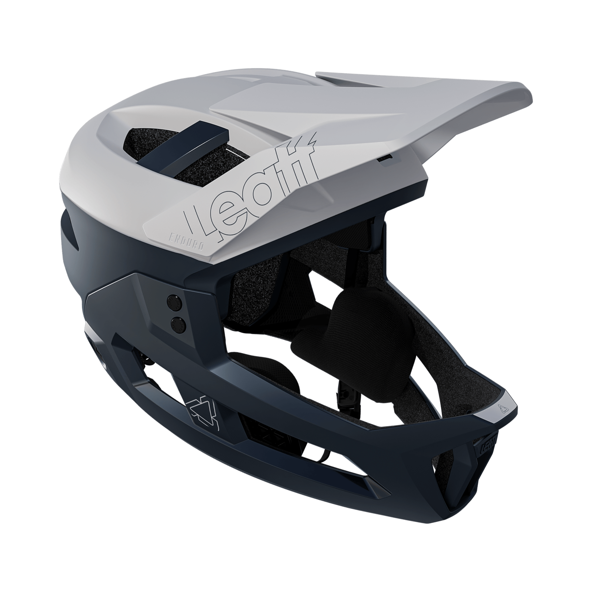 Leatt MTB Enduro 3.0 Helmet Enduro White / S Apparel - Apparel Accessories - Helmets - Mountain - Full Face