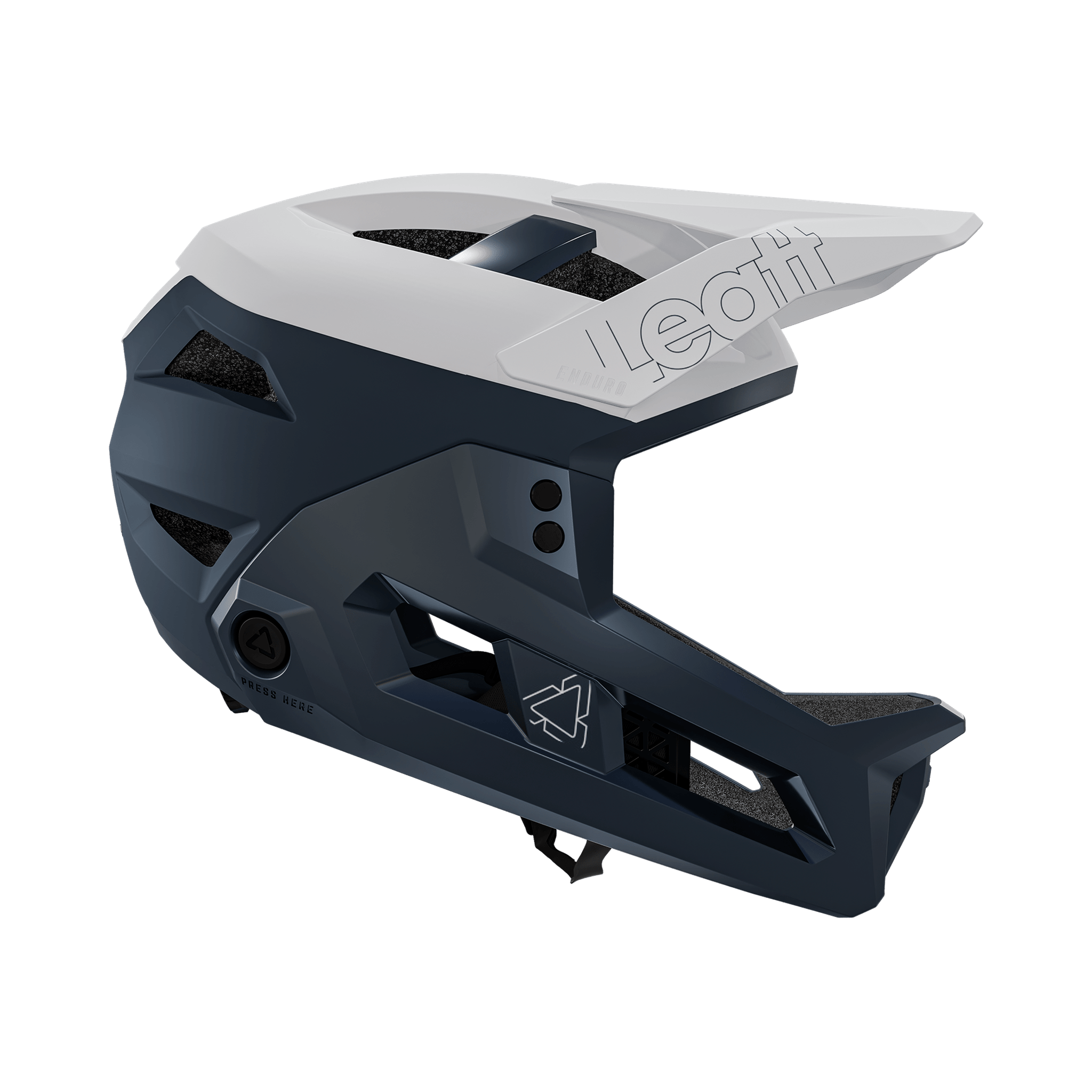 Leatt MTB Enduro 3.0 Helmet Enduro White / S Apparel - Apparel Accessories - Helmets - Mountain - Full Face