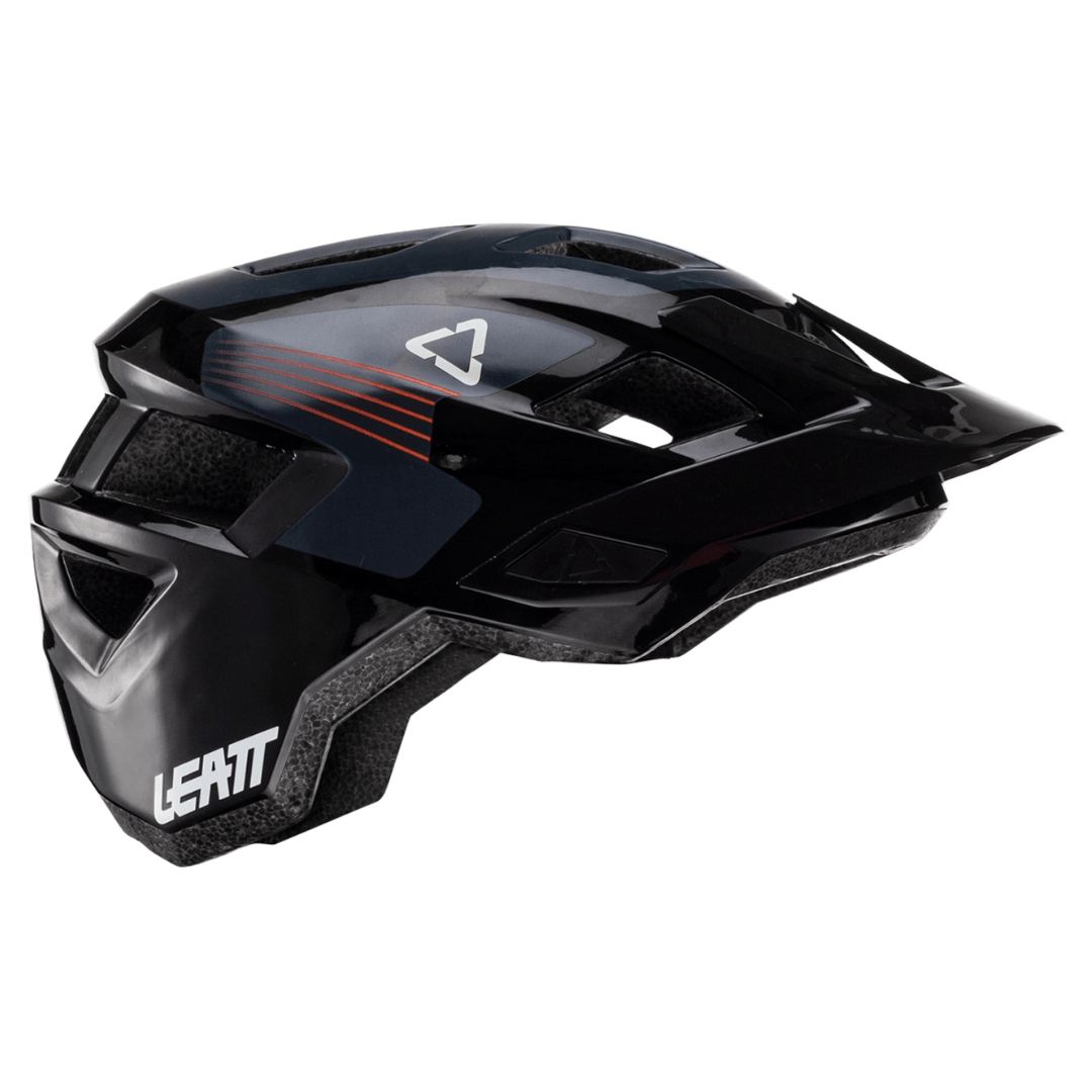 Leatt Protection Helmet MTB 1.0 All Mountain Junior Black (One Size) Apparel - Apparel Accessories - Helmets - Mountain - Full Face