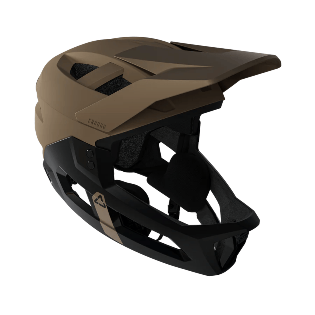 Leatt Protection Helmet MTB Enduro 2.0 Brown / M Apparel - Apparel Accessories - Helmets - Mountain - Full Face