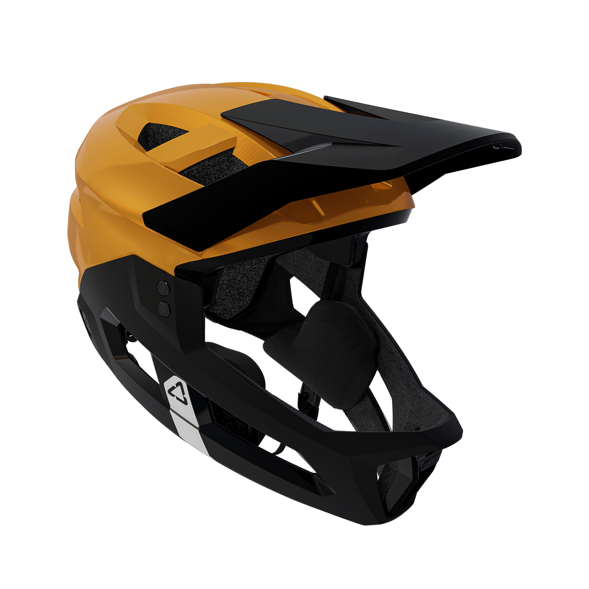 Leatt Protection Helmet MTB Enduro 2.0 Junior Lager Yellow / XS Apparel - Apparel Accessories - Helmets - Mountain - Full Face