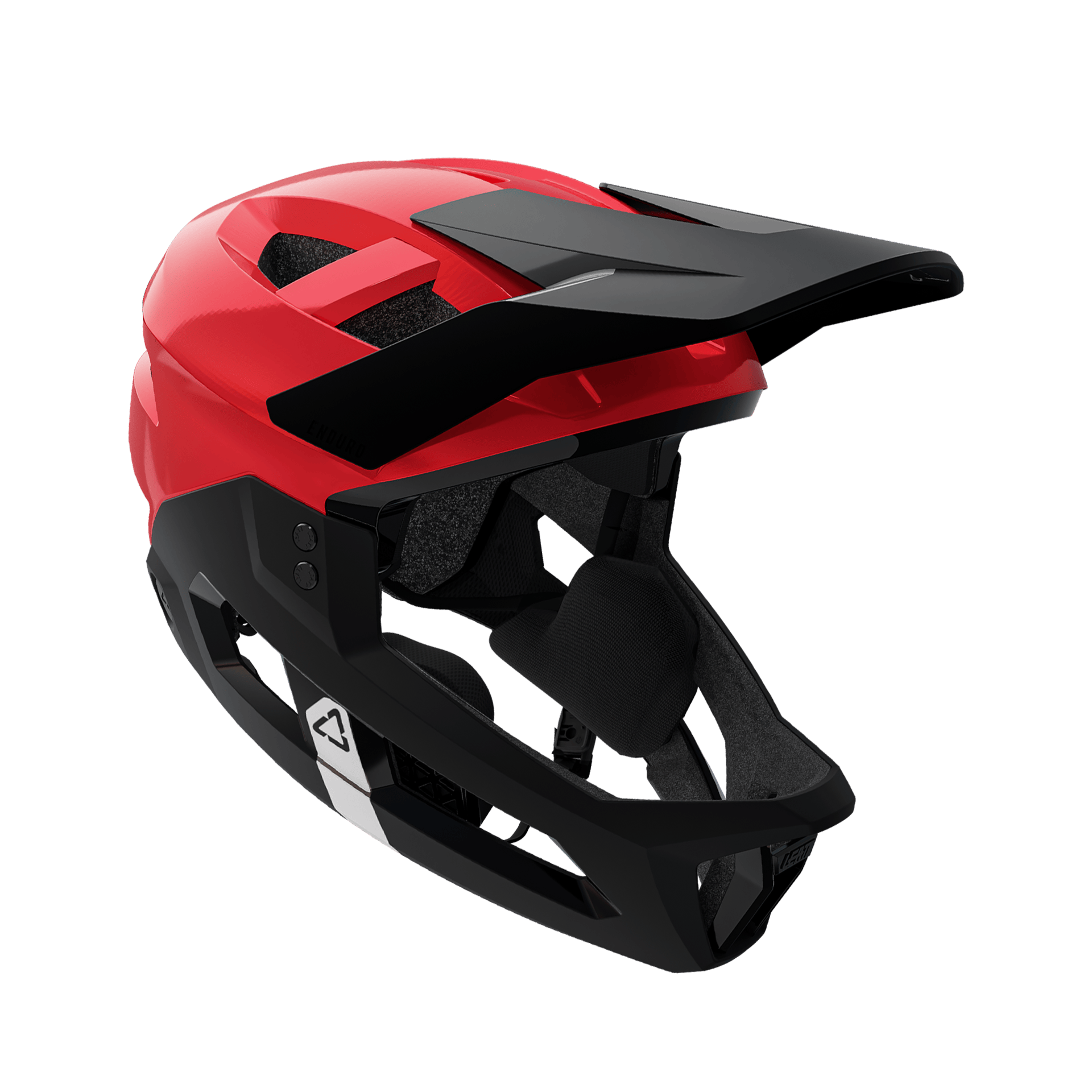 Leatt Protection Helmet MTB Enduro 2.0 Junior Red / XS Apparel - Apparel Accessories - Helmets - Mountain - Full Face