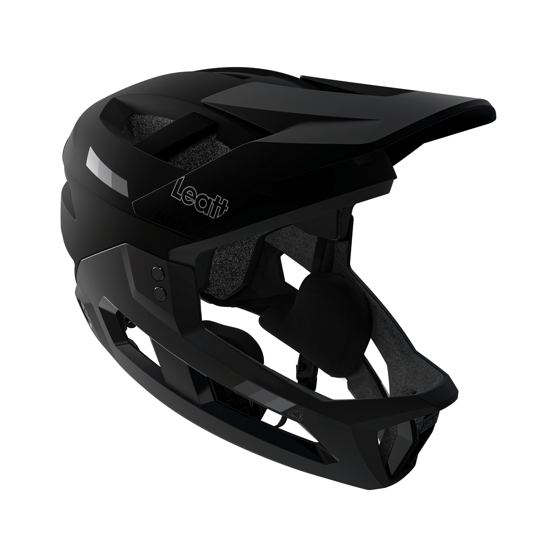 Leatt Protection Helmet MTB Enduro 2.0 Stealth Black/Grey / S Apparel - Apparel Accessories - Helmets - Mountain - Full Face