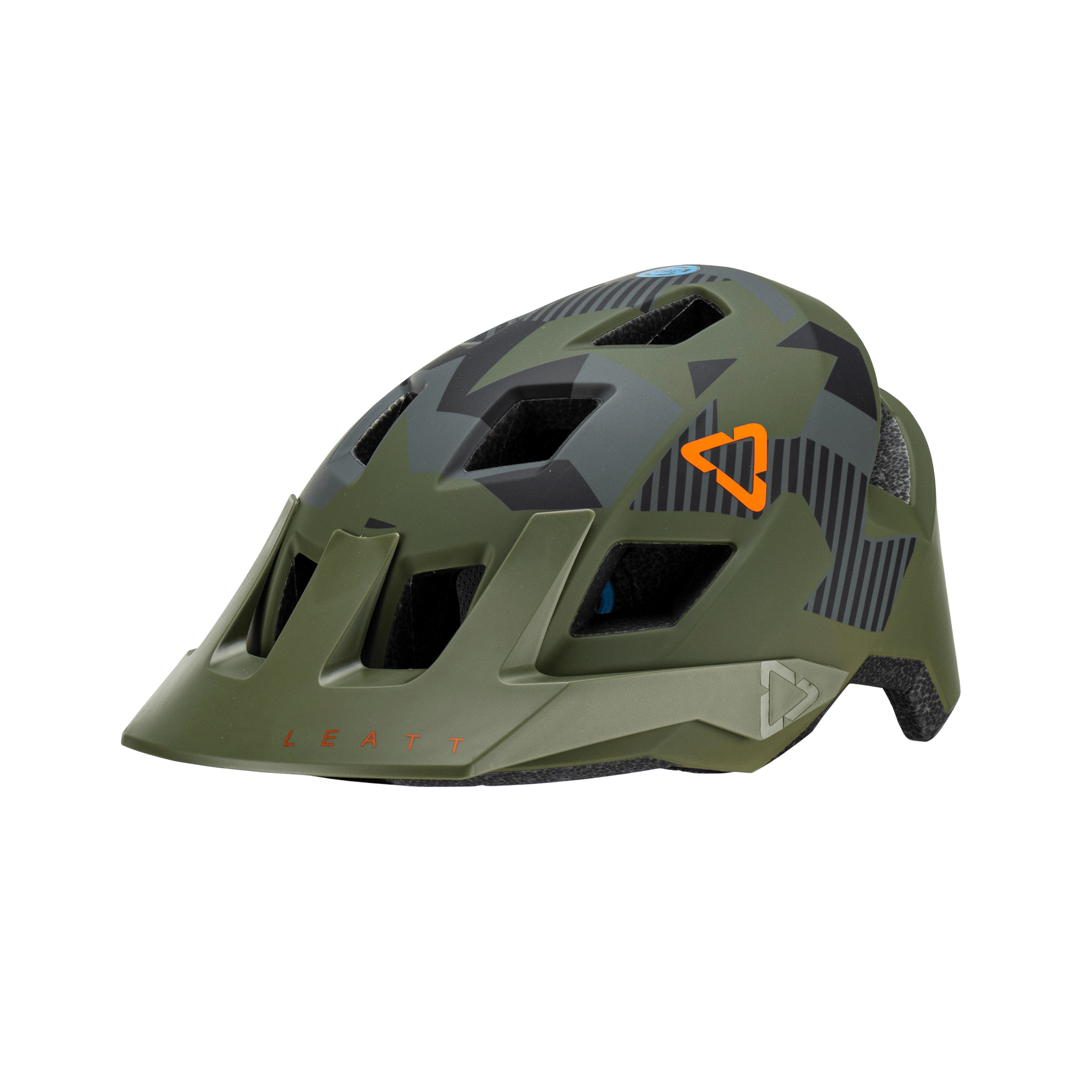 Leatt Protection MTB 1.0 All Mountain Helmet Junior Camo Apparel - Apparel Accessories - Helmets - Mountain - Open Face