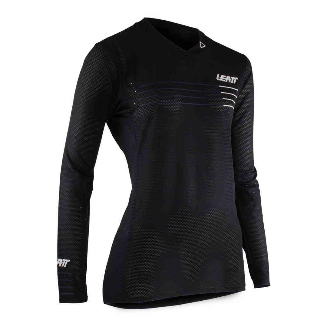 Leatt Women's MTB Gravity 4.0 Jersey Black / XS Apparel - Clothing - Women's Jerseys - Mountain