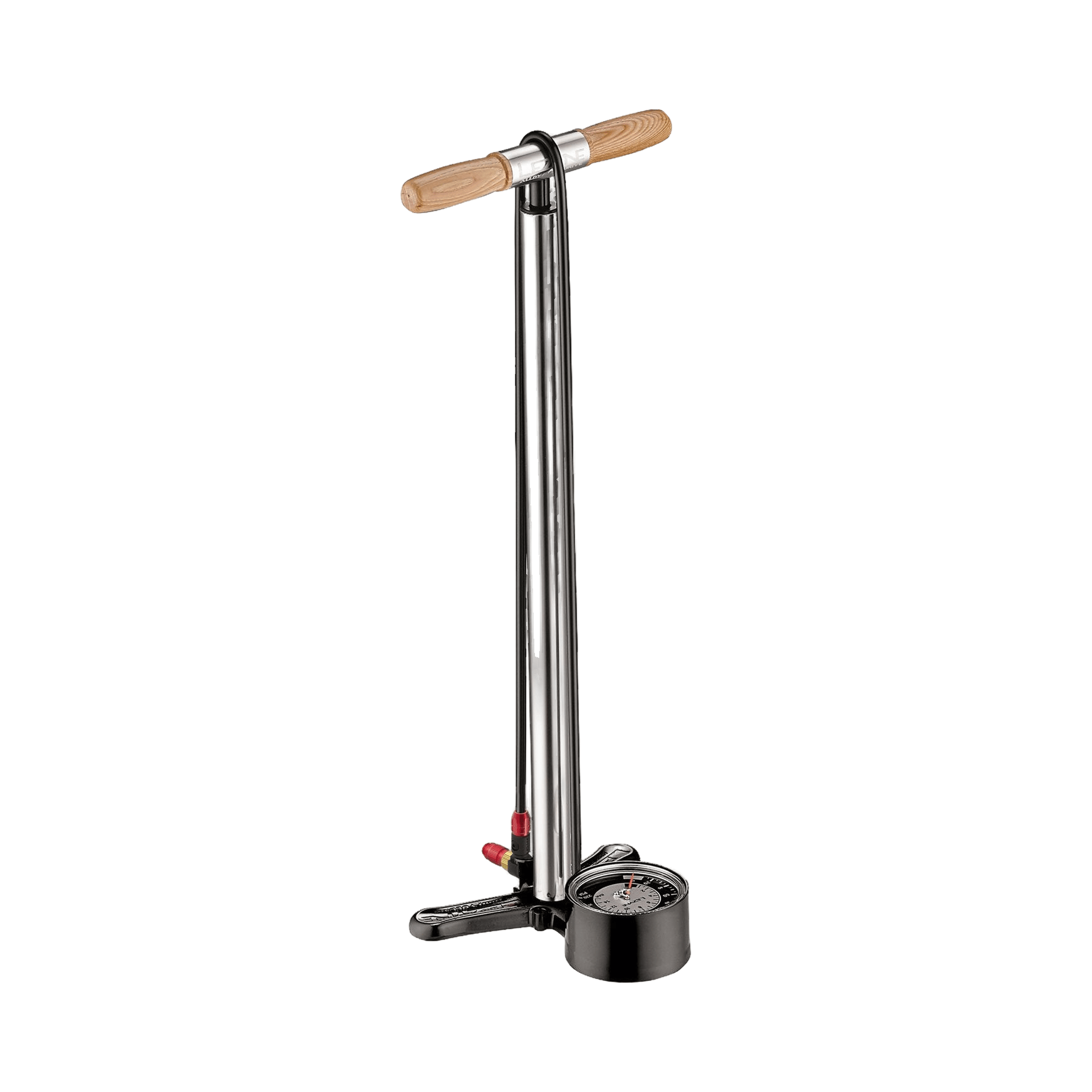 Lezyne Alloy Floor Drive Pump ABS-1 Pro Chuck 220psi Silver Accessories - Pumps - Floor
