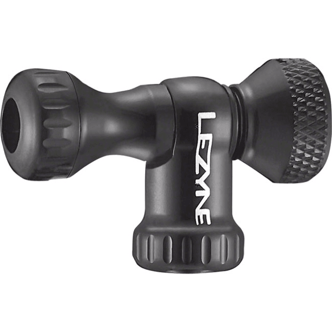 Lezyne Control Drive CO2 Slip Fit Head Black Accessories - CO2 Inflators