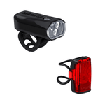 Lezyne KTV Drive Pro 400+/KTV+ Drive Lezyne, KTV Drive Pro 400+/KTV+ Drive, Light, Set, Black Lights