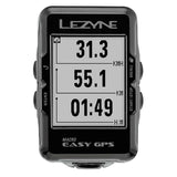 Lezyne Macro Easy GPS Lezyne, Macro Easy GPS, Computer, Speed, Cadence, HR, Black Computers