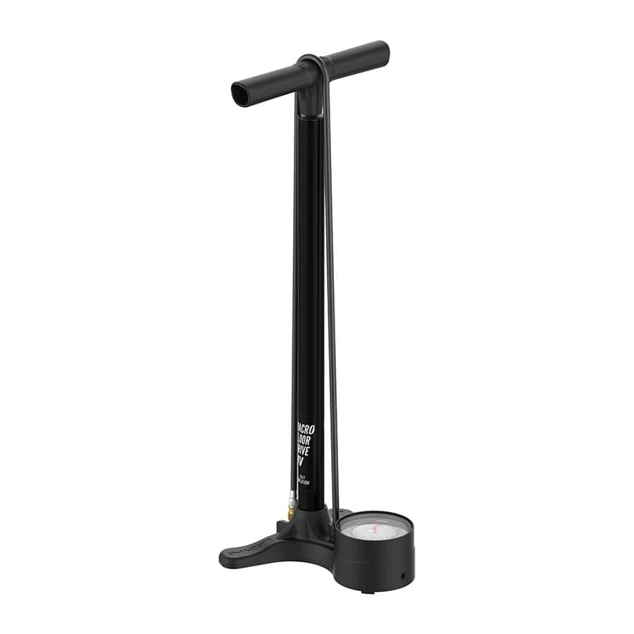 Lezyne Macro Floor Drive HV ABS-1 Pro, Flat Black Floor Pumps