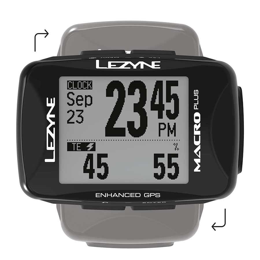 Lezyne Macro Plus GPS Lezyne, Macro Plus GPS, Computer, Computer Only, Black Computers