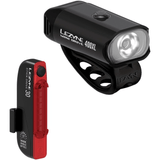 Lezyne Mini Drive 400 Front and Stick Rear Light Set Black Accessories - Lights - Sets