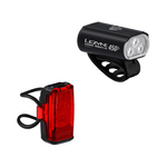 Lezyne Mini Drive 450+/KTV Drive Pro+ Lezyne, Mini Drive 450+/KTV Drive Pro+, Light, Set, Black Lights
