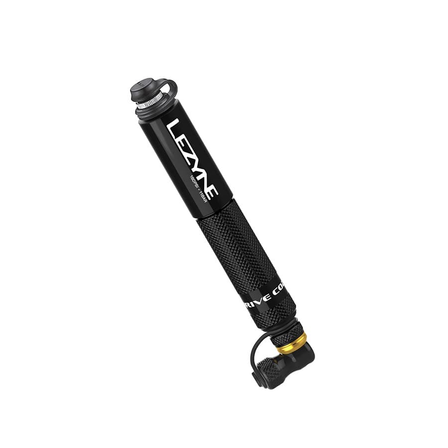 Lezyne POCKET DRIVE CO2 Lezyne, POCKET DRIVE CO2, Pump, 170mm, 160psi, Press-fit, Black Frame Pumps