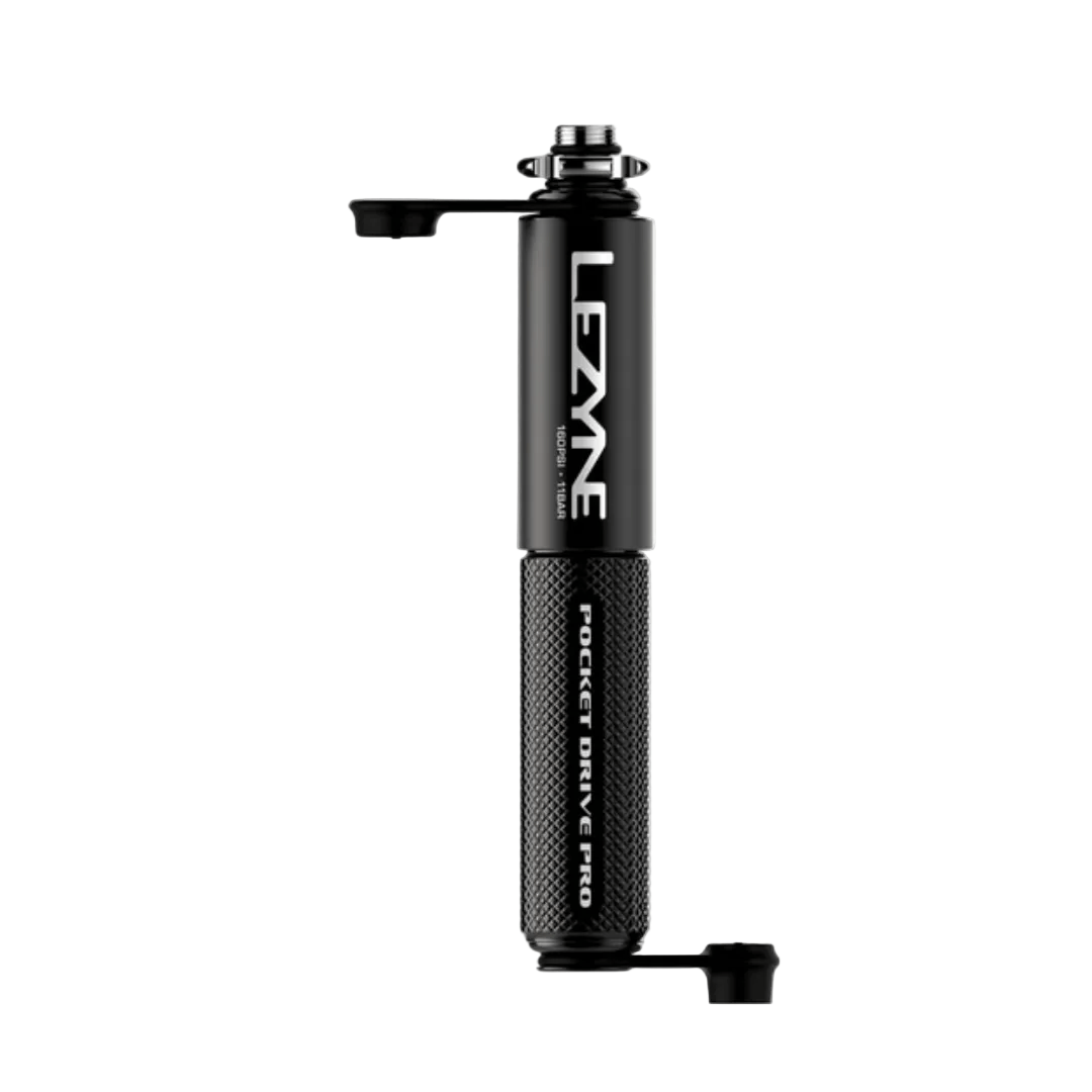 Lezyne Pocket Drive Pro ABS Flip Chuck HV Pump Accessories - Pumps